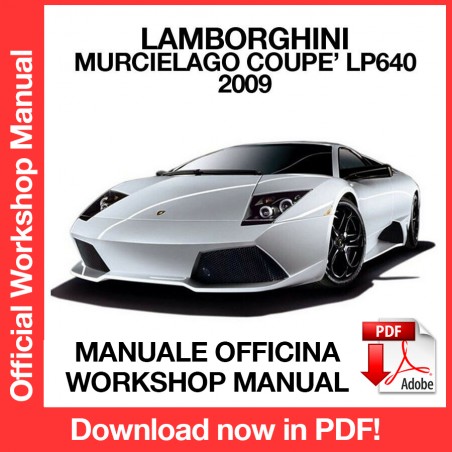 Workshop Manual Lamborghini Murcielago LP640