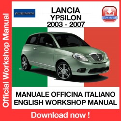 Workshop Manual Lancia YPSILON Y
