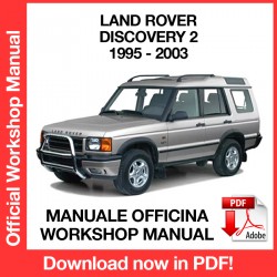 Manuale Officina Land Rover Discovery 2