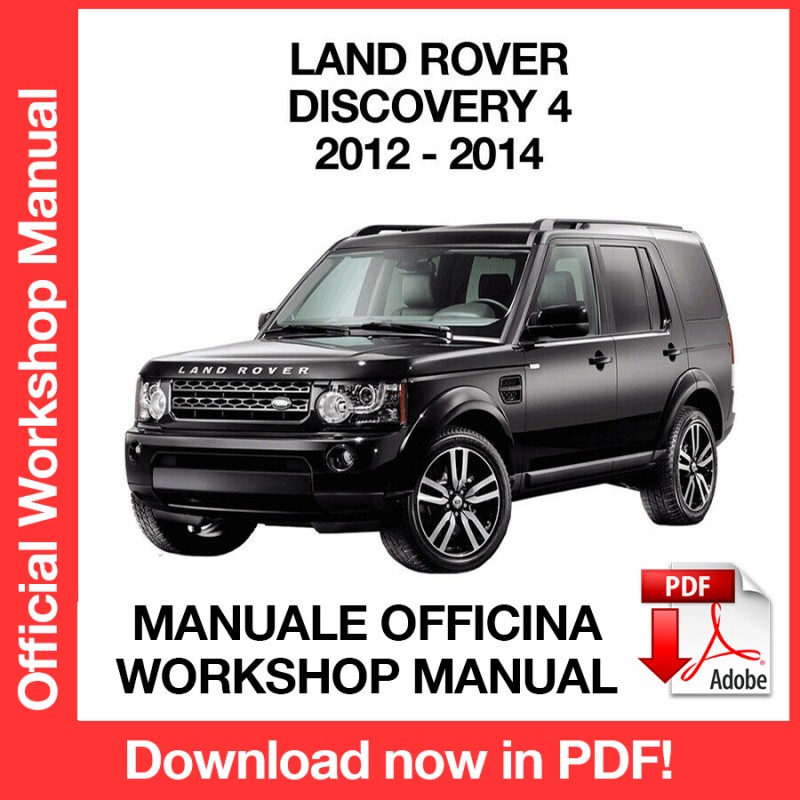 Workshop Manual Land Rover Discovery 4