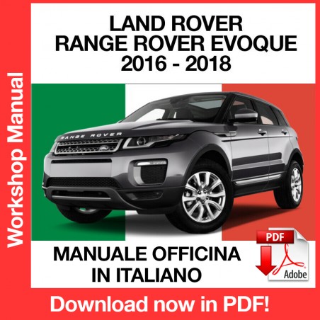 Manuale Officina Land Rover Range Rover Evoque