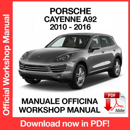 Manuale Officina Porsche Cayenne