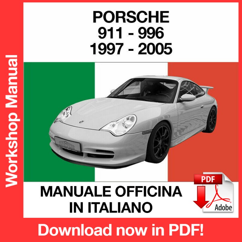 Workshop Manual Porsche 911 996