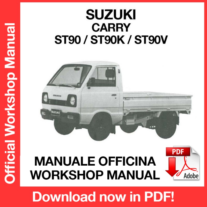 Workshop Manual Suzuki Carry