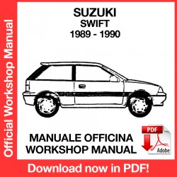 Workshop Manual Suzuki Swift