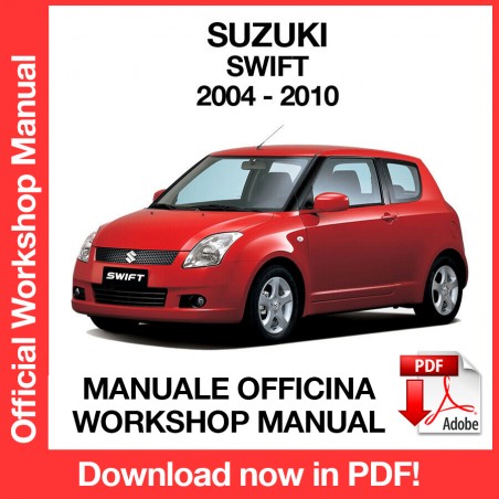 Workshop Manual Suzuki Swift