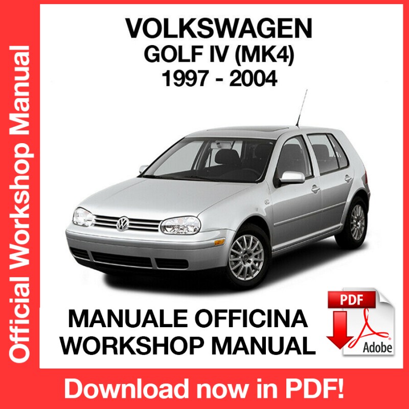 Manuale Officina Volkswagen Golf MK4