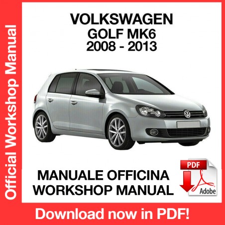 Manuale Officina Volkswagen Golf MK6
