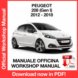 Workshop Manual Peugeot 208