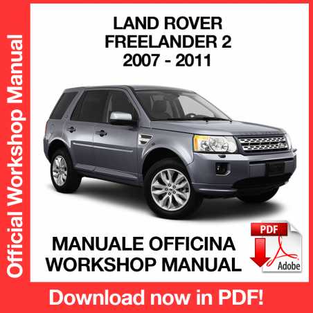 Workshop Manual Land Rover Freelander 2