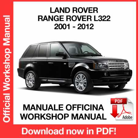 Manuale Officina Land Rover Range Rover L322
