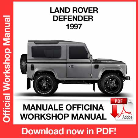 Workshop Manual Land Rover Defender (1997)