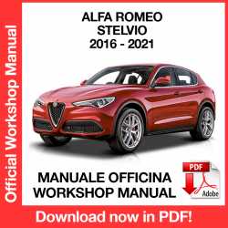 Manuale Officina Alfa Romeo STELVIO