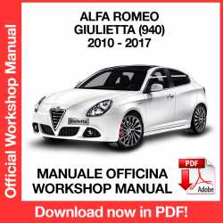 Manuale Officina Alfa Romeo...