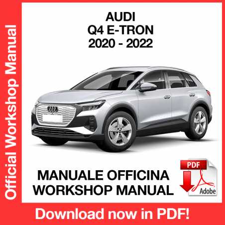 Manuale Officina Audi Q4 e-tron