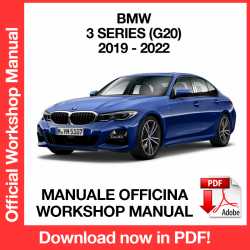 Workshop Manual BMW 3 Series G20