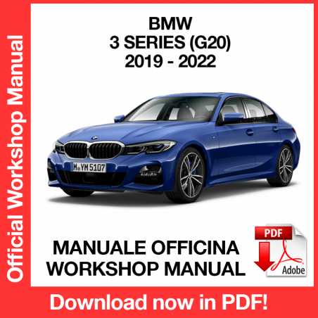 Manuale Officina BMW Serie 3 G20