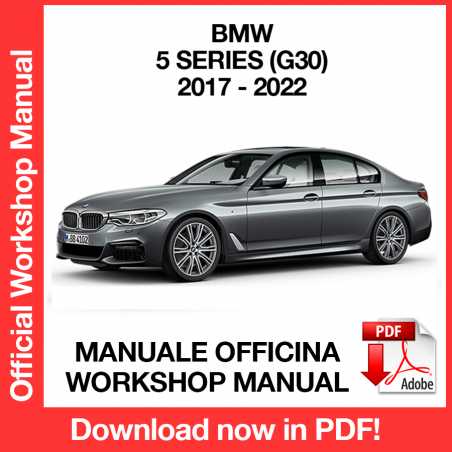 Workshop Manual BMW 5 Series G30