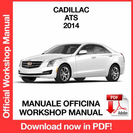Workshop Manual Cadillac ATS (2014)