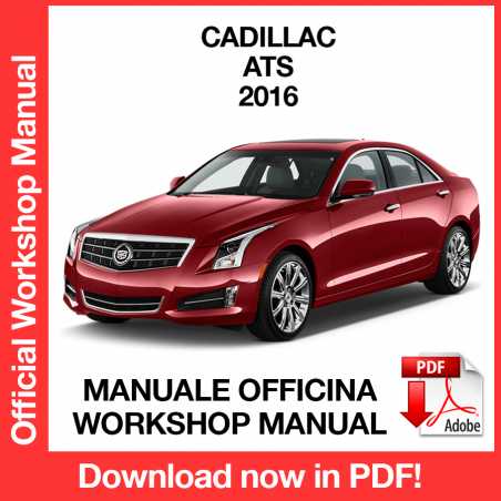 Workshop Manual Cadillac ATS