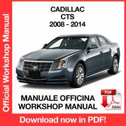 Manuale Officina Cadillac CTS
