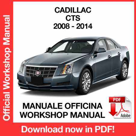 Workshop Manual Cadillac CTS