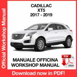 Manuale Officina Cadillac XT5