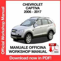 Workshop Manual Chevrolet Captiva