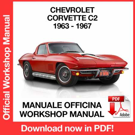 Manuale Officina Chevrolet Corvette C2