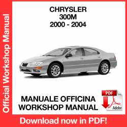Manuale Officina Chrysler 300M