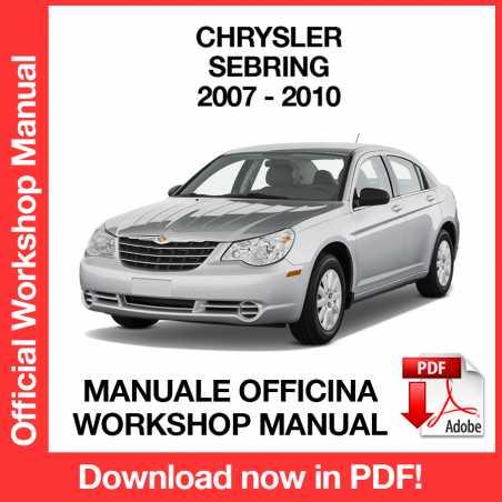 Workshop Manual Chrysler Sebring (2007-2010)