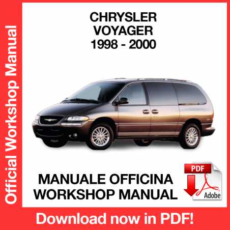 Workshop Manual Chrysler Voyager (1998-2000) (EN)