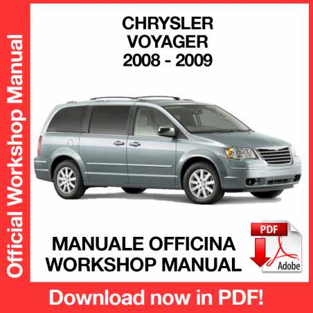 Manuale Officina Chrysler Voyager (2008-2009)