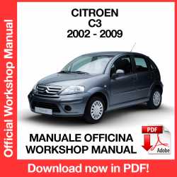 Manuale Officina Citroen C3...
