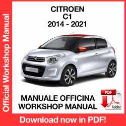 Manuale Officina Citroen C1 (2014-2021)