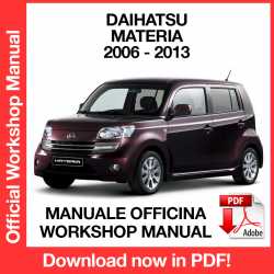 Workshop Manual Daihatsu...