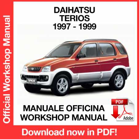 Manuale Officina Daihatsu Terios J100
