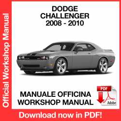 Manuale Officina Dodge Challenger (2008-2010)