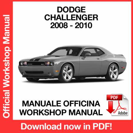 Workshop Manual Dodge Challenger (2008-2010)
