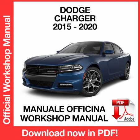 Manuale Officina Dodge Charger (2015-2020) (EN)