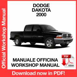 Manuale Officina Dodge Dakota (2000)