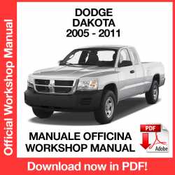 Manuale Officina Dodge Dakota (2005-2011)