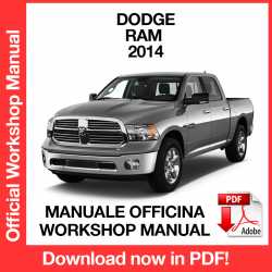 Manuale Officina Dodge Ram 1500 (2014)