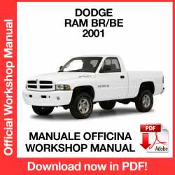 Manuale Officina Dodge Ram 1500 BR BE (2001) (EN)
