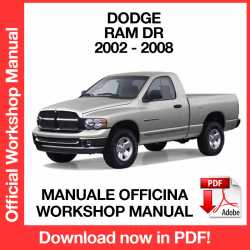 Manuale Officina Dodge Ram 1500 DR