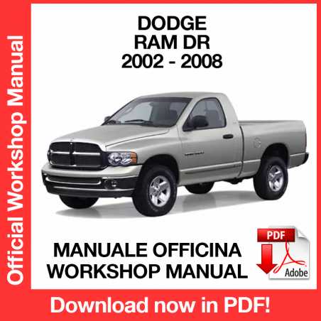 Workshop Manual Dodge Ram 1500 DR