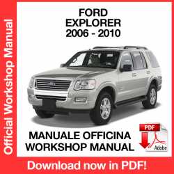 Manuale Officina Ford Explorer (2006-2010)