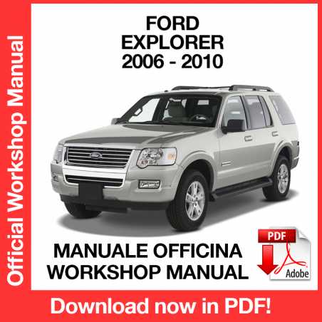 Workshop Manual Ford Explorer (2006-2010)
