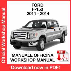 Manuale Officina Ford F-150 (2011-2014) (EN)