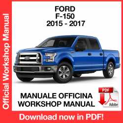 Manuale Officina Ford F-150 (2015-2017)